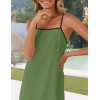 Bohemian sleeveless spaghetti strap dress
