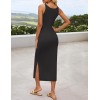 Knitted fitted dress with floral pattern