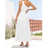Ruffled Tiered Beach Midi Dress