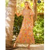 Summer Casual Floral Print Crew Neck Dress