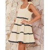 Swing Spaghetti Strap Sleeveless Mini Dress